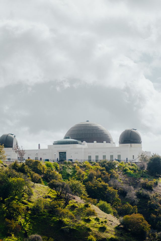 Griffith Observatory at dusk