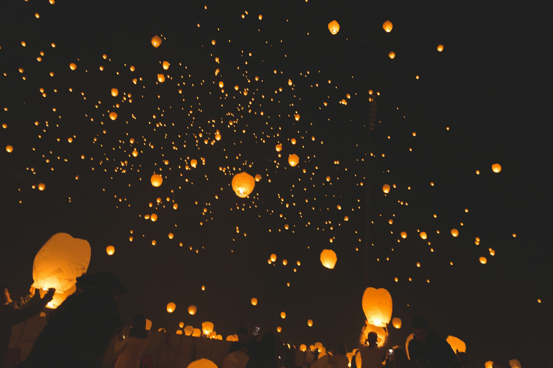 Lights Over America Sky Lantern Festival — Los Angeles